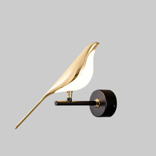 Aviora Wandlampe in Vogelform – LED Wandleuchte mit verstellbarer Lichtausrichtung