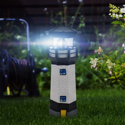CoastGlow – Fyrtårn solcelledrevet LED-havelampe