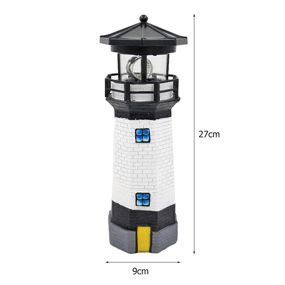 CoastGlow – Fyrtårn solcelledrevet LED-havelampe
