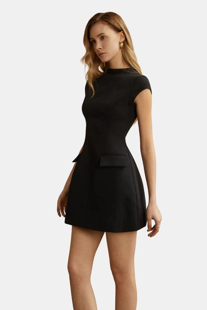 Crystal – Elegant A-line Mini Dress