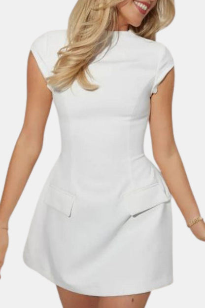 Crystal – Elegant A-line Mini Dress