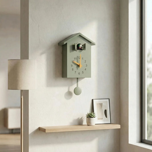 Cuckovane - Modern Cuckoo Quartz Wall Clock