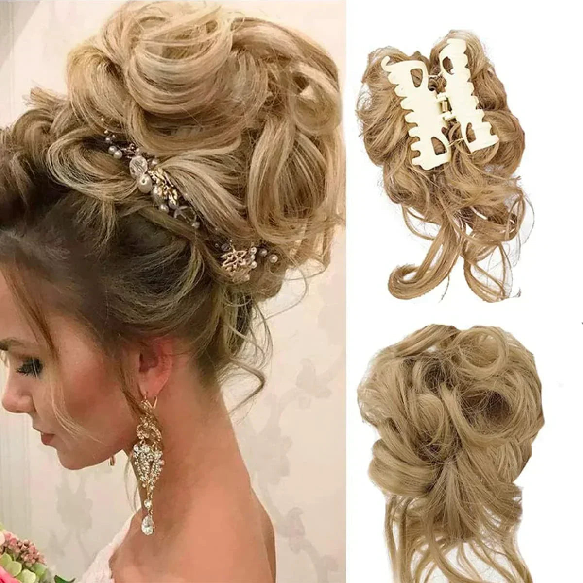 CurlBun - Klips do szybkiego tworzenia eleganckich koków do włosów 2