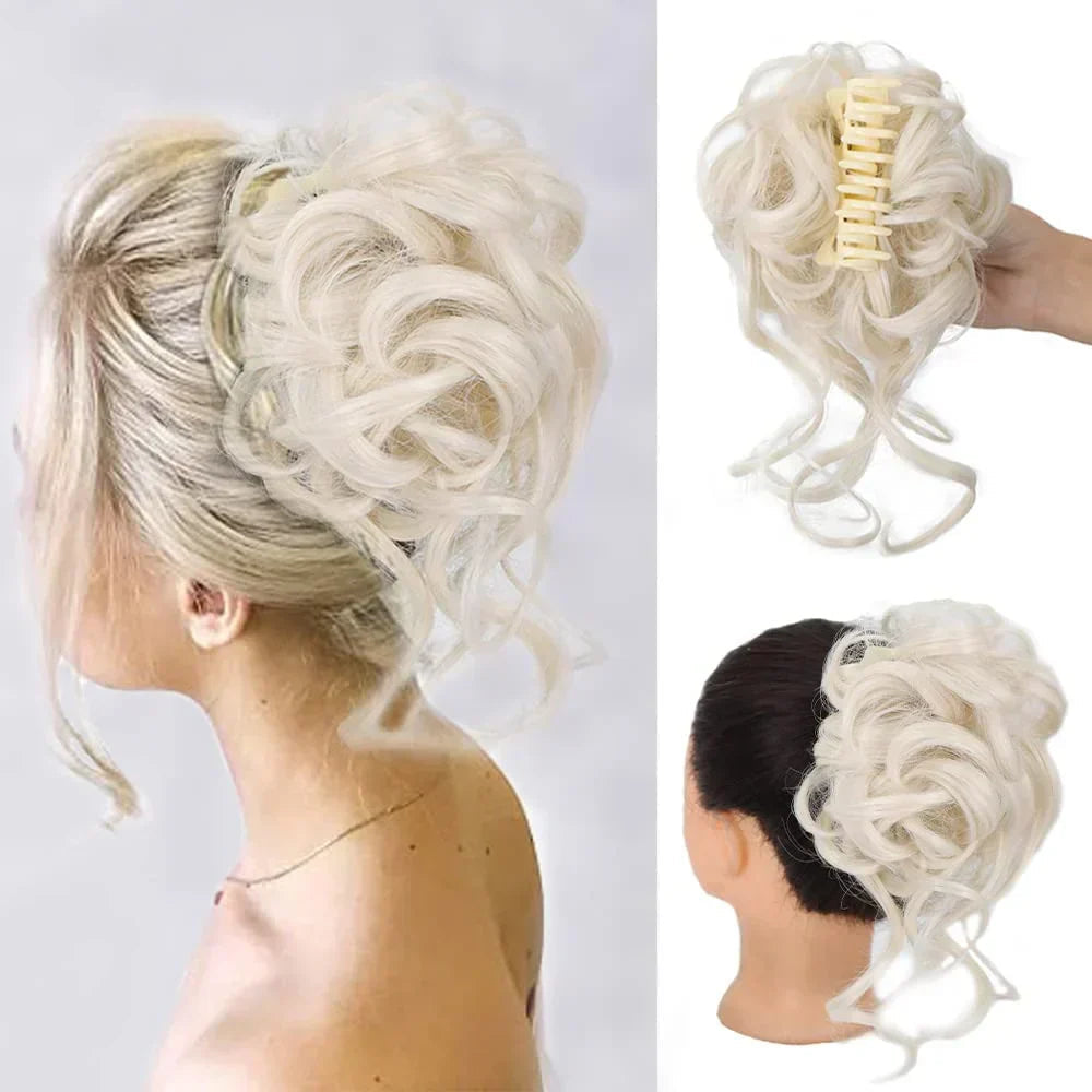 CurlBun - Klips do szybkiego tworzenia eleganckich koków do włosów 4