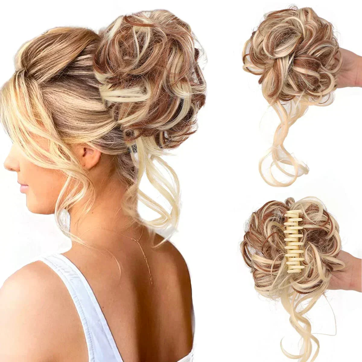 Updo Hair Bun Clip for Easy Styling – Instant Hair Bun Accessory for Quick Hairstyles and Everyday Wear