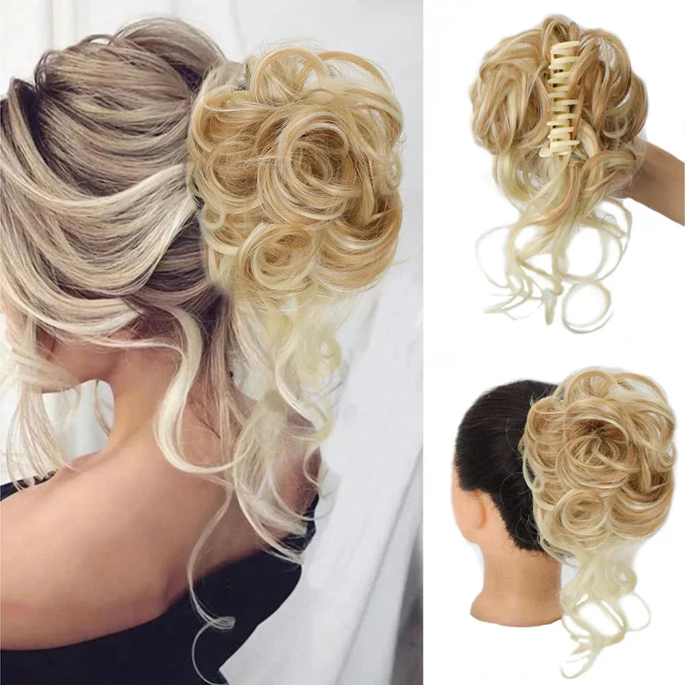 Updo Hair Bun Clip for Easy Styling – Instant Hair Bun Accessory for Quick Hairstyles and Everyday Wear