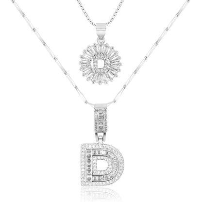 GemLetter Ketting - Initiaal Hanger met Luxe Glans