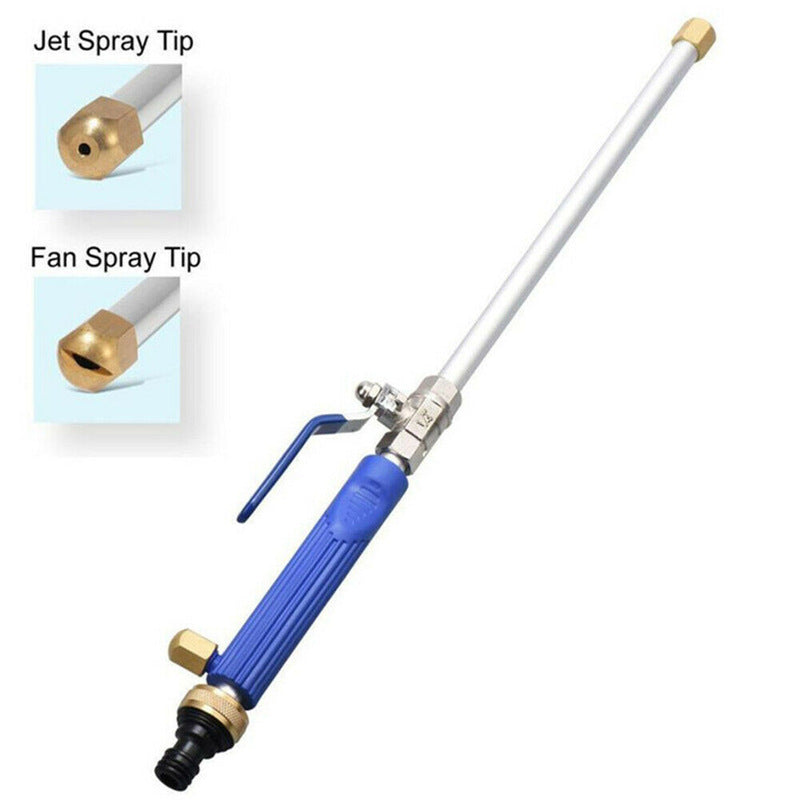 2 In 1 Manual High Pressure Garden Washer Wand: Portable Hydro Power Extension
