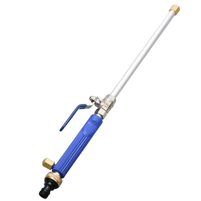 2 In 1 Manual High Pressure Garden Washer Wand: Portable Hydro Power Extension