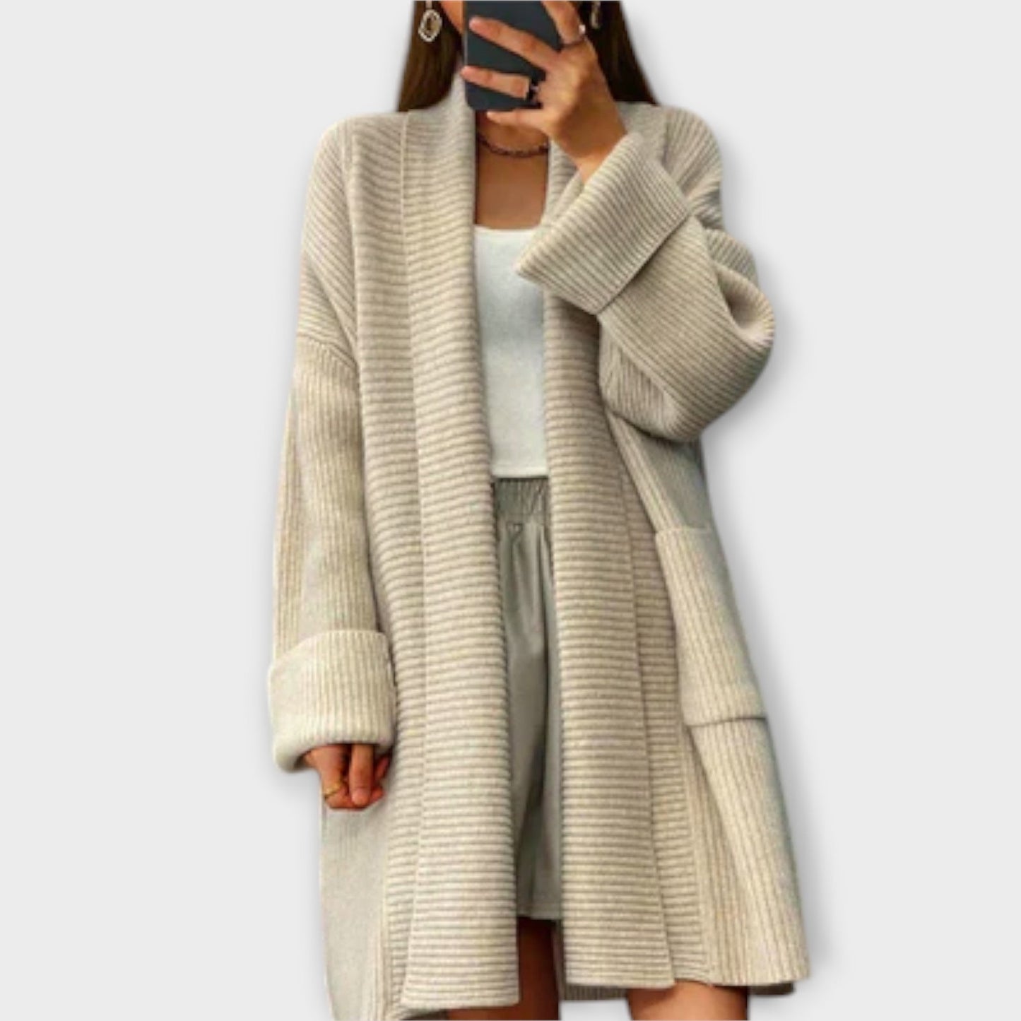 Euphemia - Dolg pleten cardigan