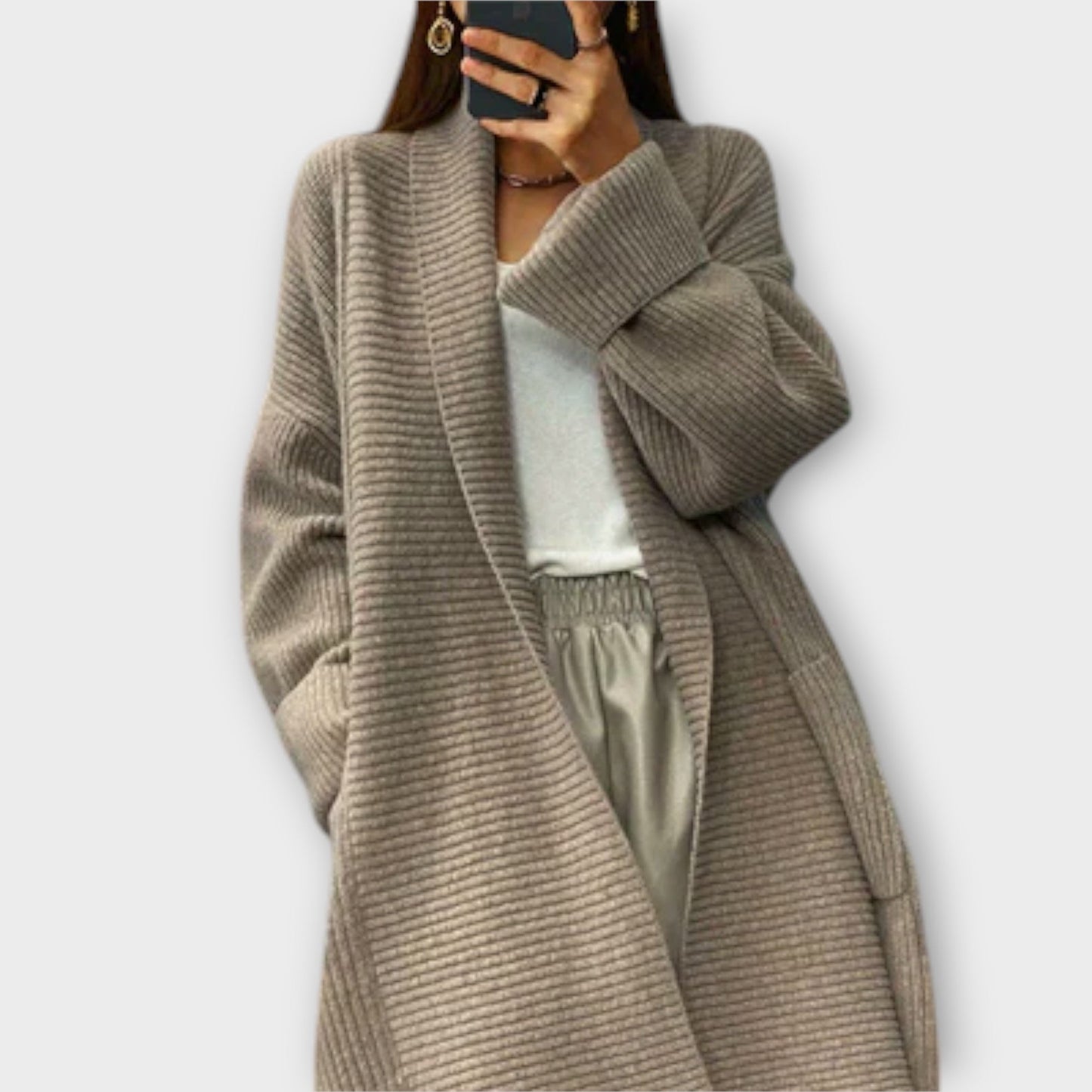 Euphemia - Dolg pleten cardigan