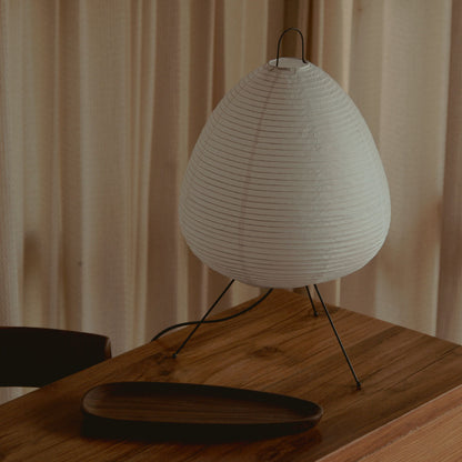 Luz Serene — Candeeiro Orgânico em Papel de Arroz