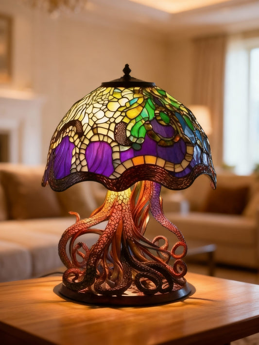 DEEPGLOW | Nautical Lamp with Octopus Motif