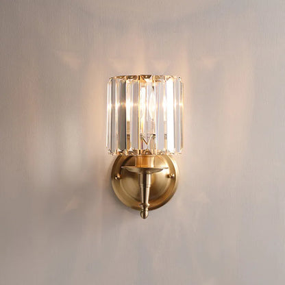 GlowVintage – Luksusowa Kryształowa Lampa Ścienna