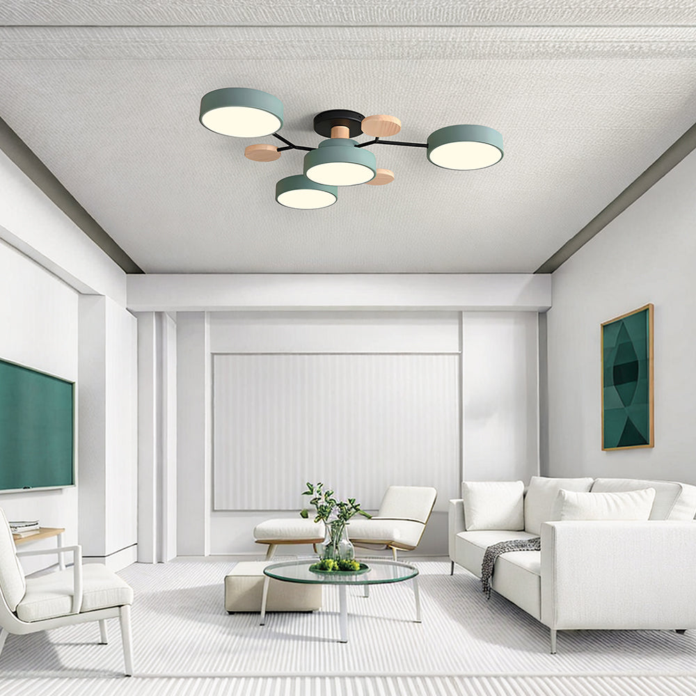 LED Lustr Moderní | Vícebodové Stropní Svítidlo