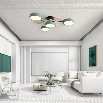 LED Lustr Moderní | Vícebodové Stropní Svítidlo