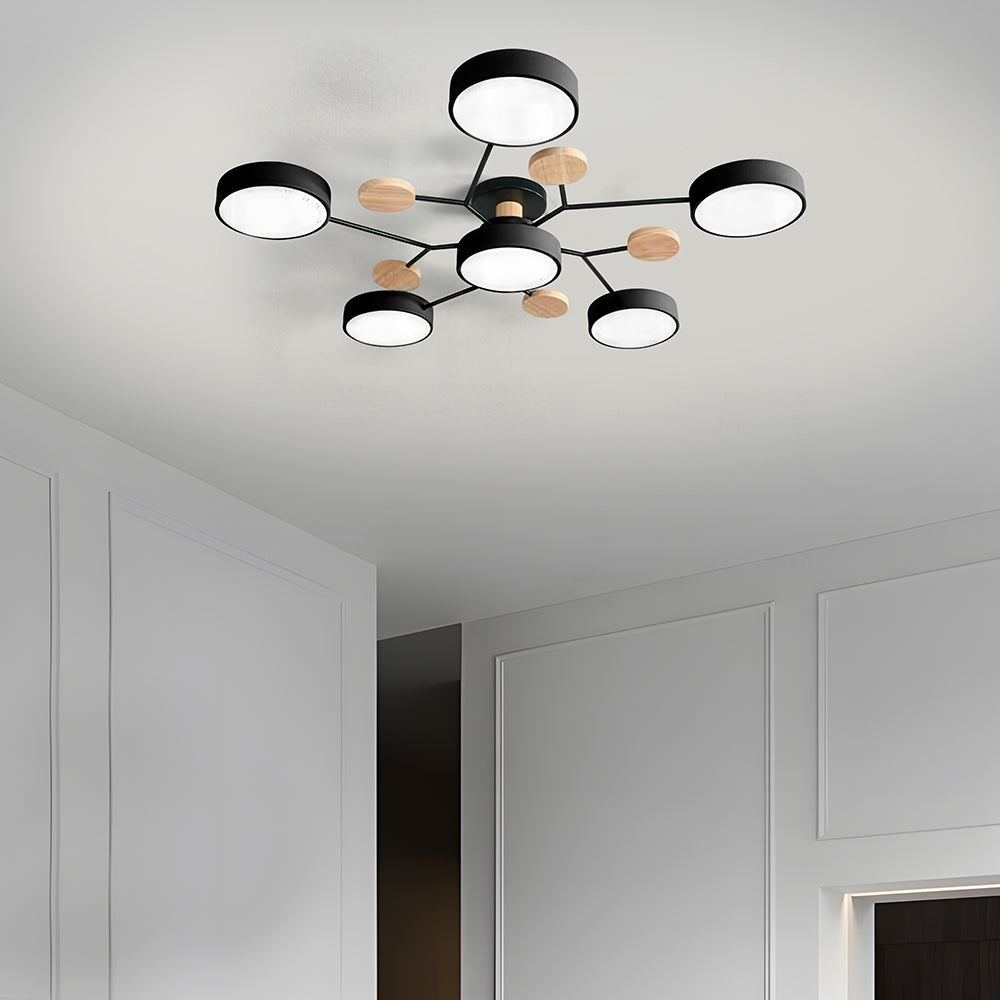 LED Lustr Moderní | Vícebodové Stropní Svítidlo