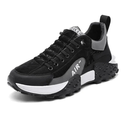 Men’s Chunky Sneakers Textured Sole Panelled Street Design