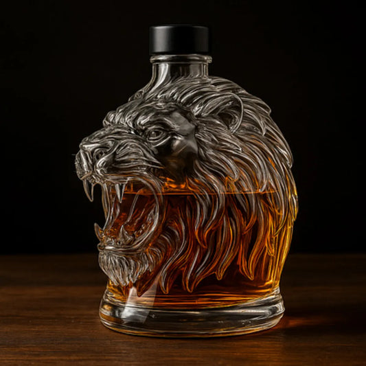 Láhev na whisky Lev Král