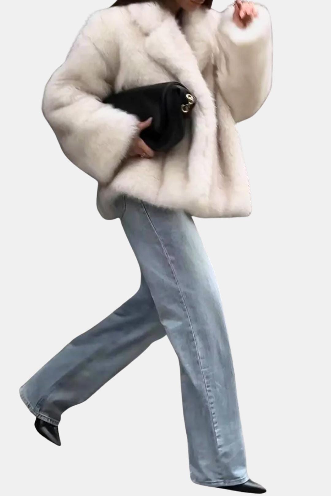 Dakota – Classic Loose Mid-Length Oversized Fur Coat