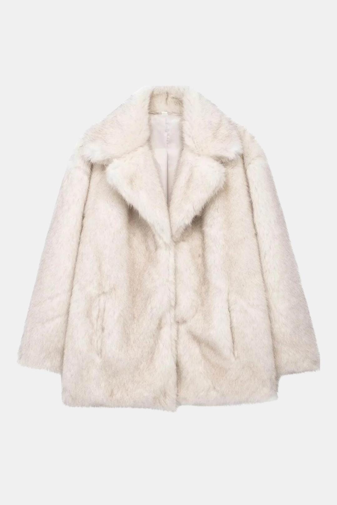 Dakota – Classic Loose Mid-Length Oversized Fur Coat