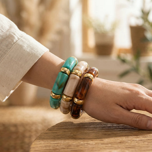 Dame armbånd | Bangle armbånd sæt med moderne design