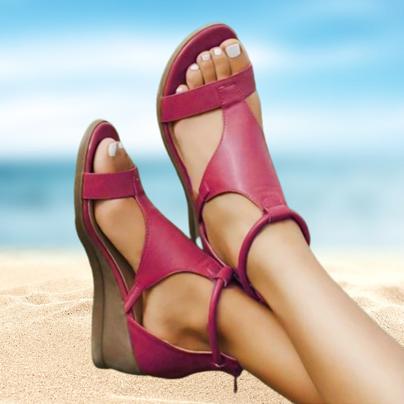 Dame sandaler | Komfortable sandaler med justerbar rem