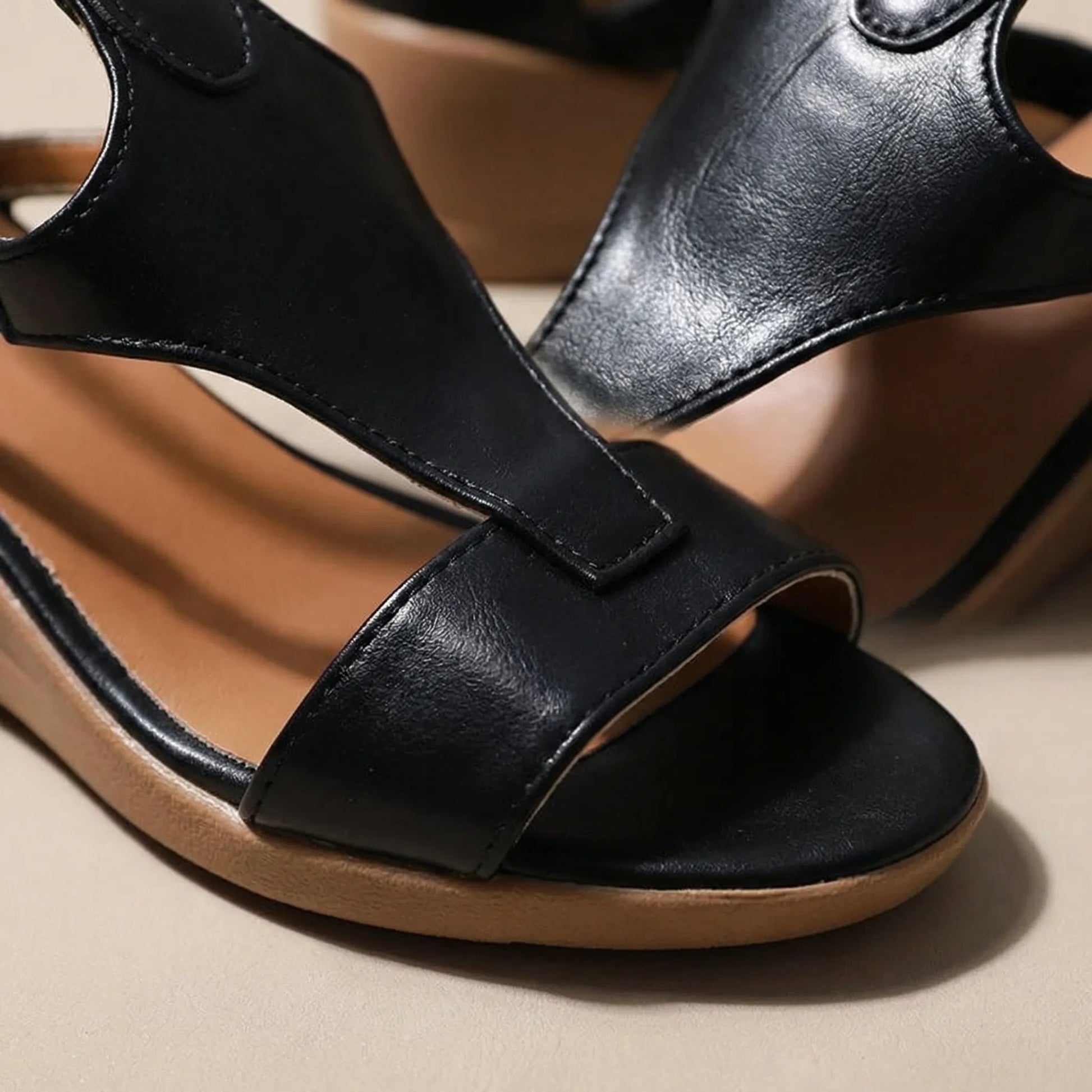 Dame sandaler | Komfortable sandaler med justerbar rem