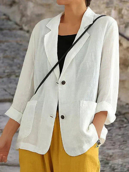 Damen-Blazer Mit Entspannter Passform - Emilia