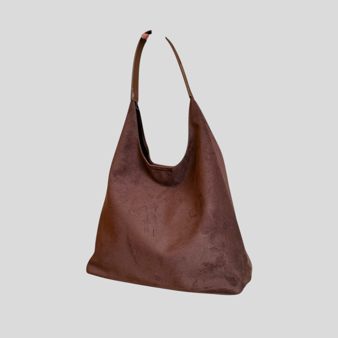 Damen Handtasche mit Tragehenkel - Elegante Handtasche - Breiter Schulterriemen