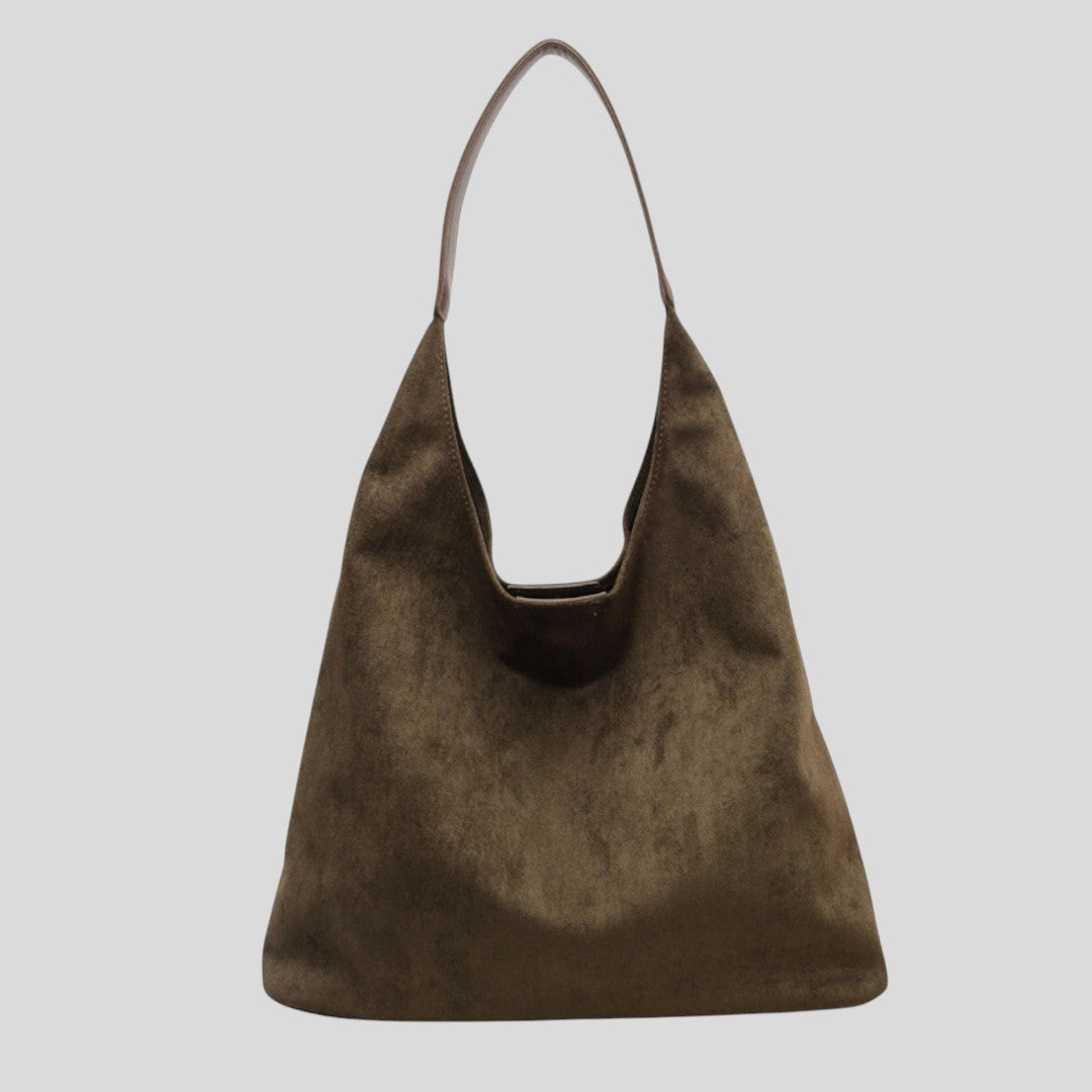 Damen Handtasche mit Tragehenkel - Elegante Handtasche - Breiter Schulterriemen
