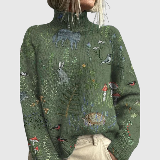 Damen Rollkragenpullover | Langarm