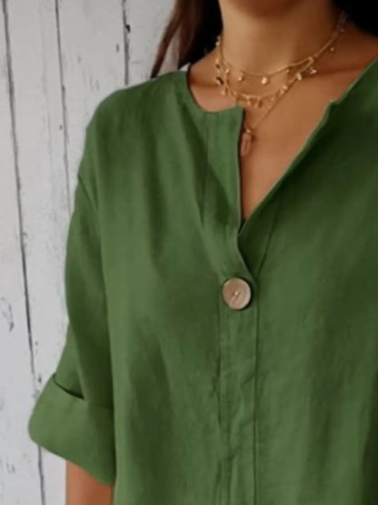Maelis | Notch Collar Blouse