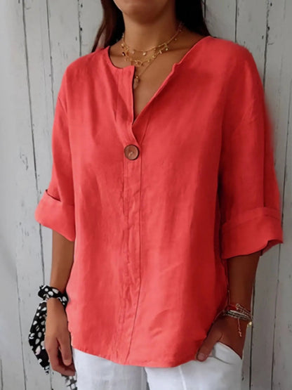 Maelis | Notch Collar Blouse