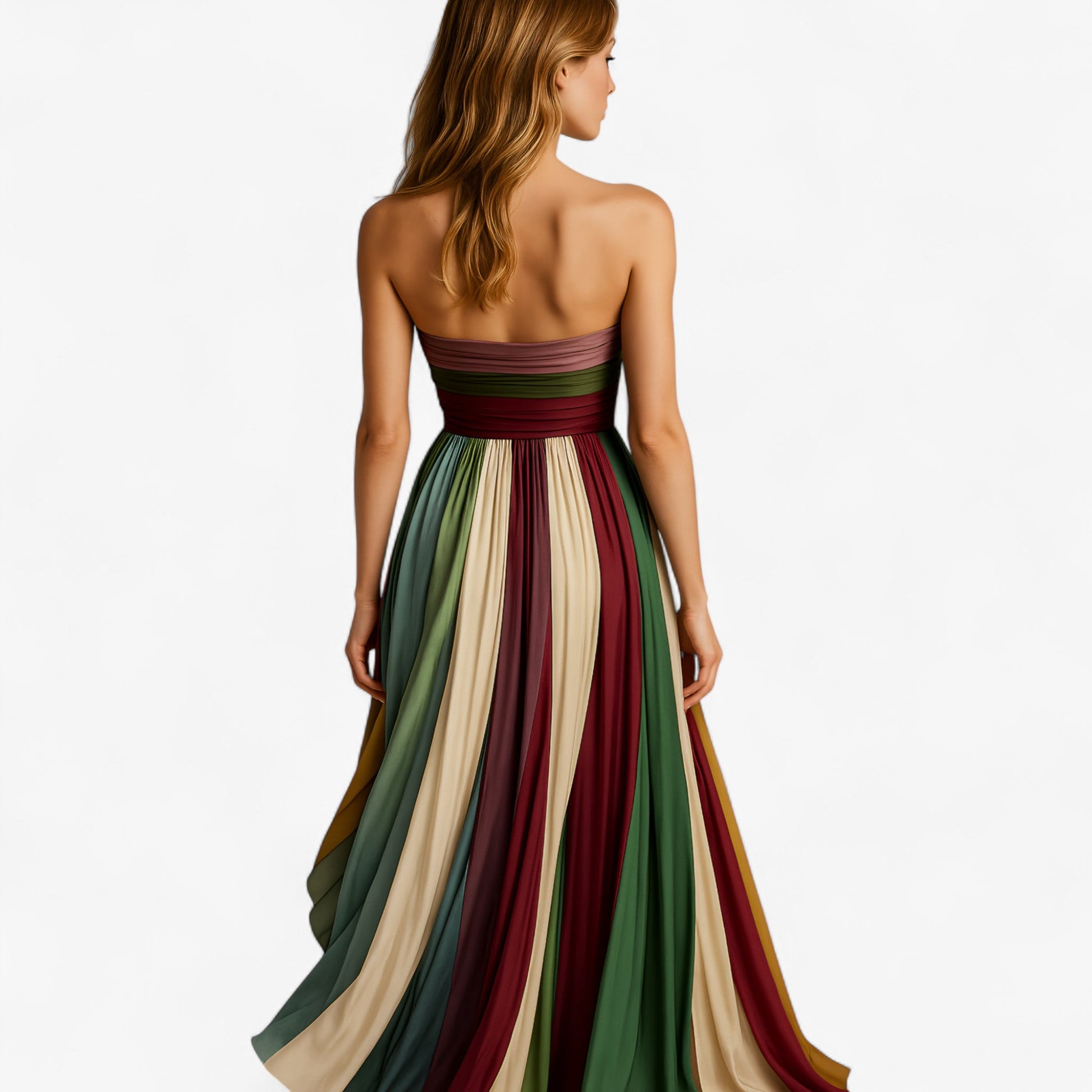 Women's Dress : Zomerjurk Dames Multicolor - Comfortabele in van Pantino