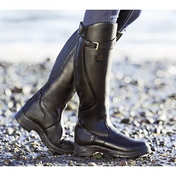 Dames Waterdichte Leren Winter Equestrian Laars met Superieure Isolatie en Duurzaamheid 2