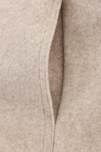 Women's Soft Zip Jacket - Beige
