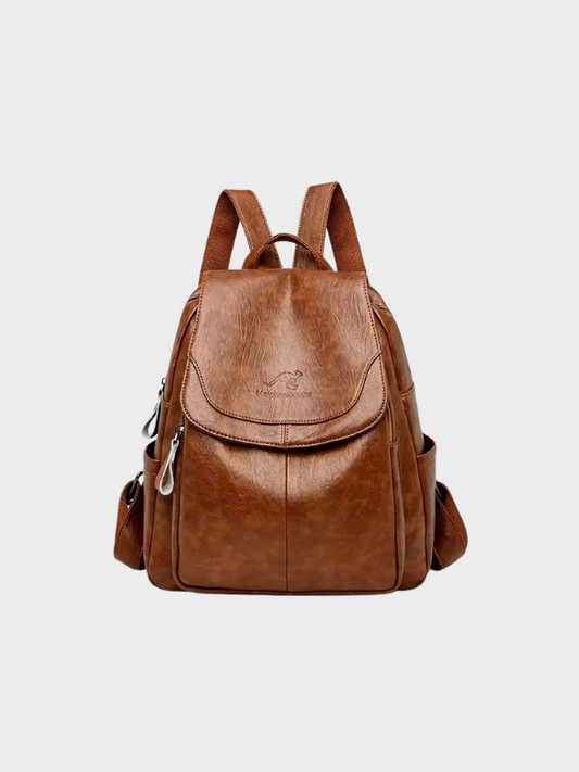 Danielle | Diebstahlsicherer Lederrucksack für Damen 0