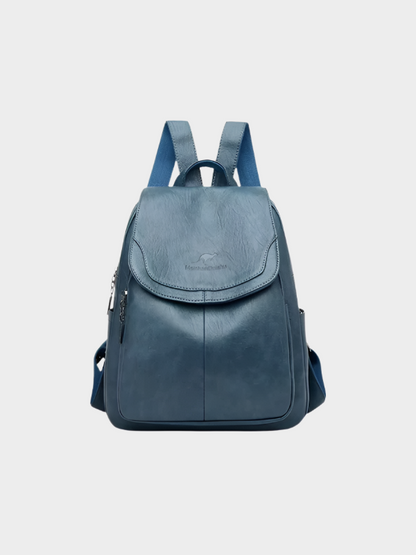 Danielle | Diebstahlsicherer Lederrucksack für Damen 1