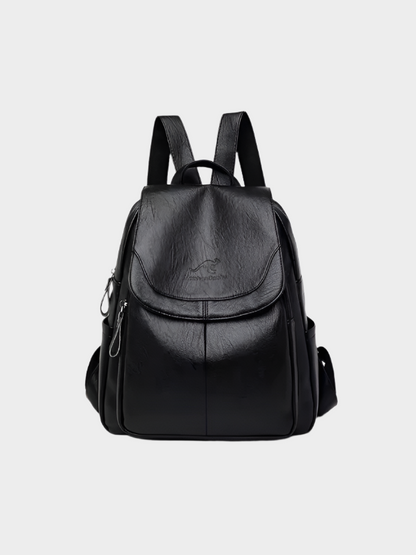 Danielle | Diebstahlsicherer Lederrucksack für Damen 3