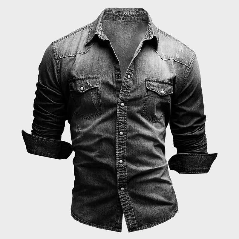 Davide Costa Miami Denim Shirt