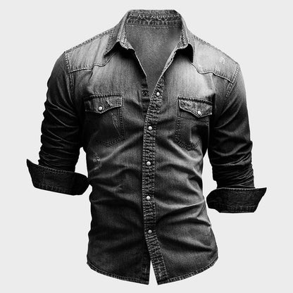 Davide Costa Miami Denim Shirt