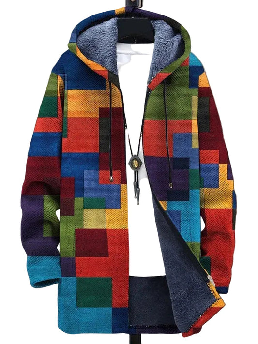 Diego | Unisex-Kapuzenjacke, inspiriert von luxuriöser Kunst