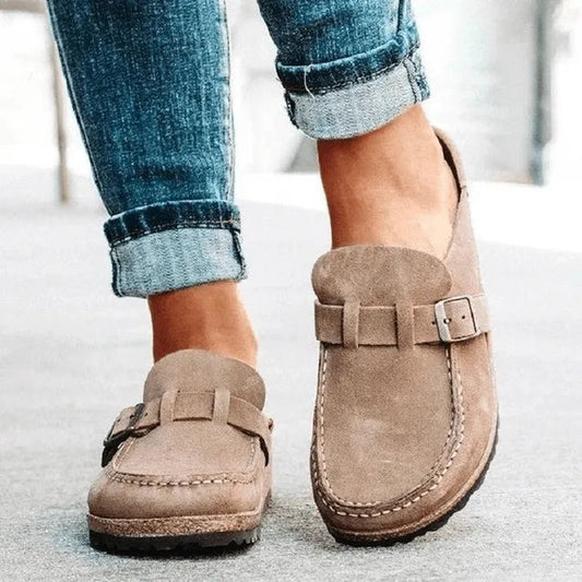 Emma | Komfortable Semskede Loafers