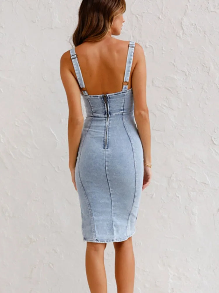 Denim Kleid Damen | Figurbetont & Modern