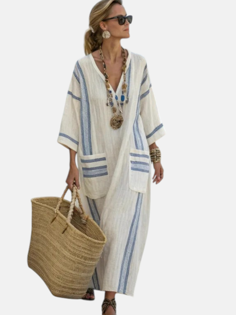Begoña - Vestido largo elegante y relajado