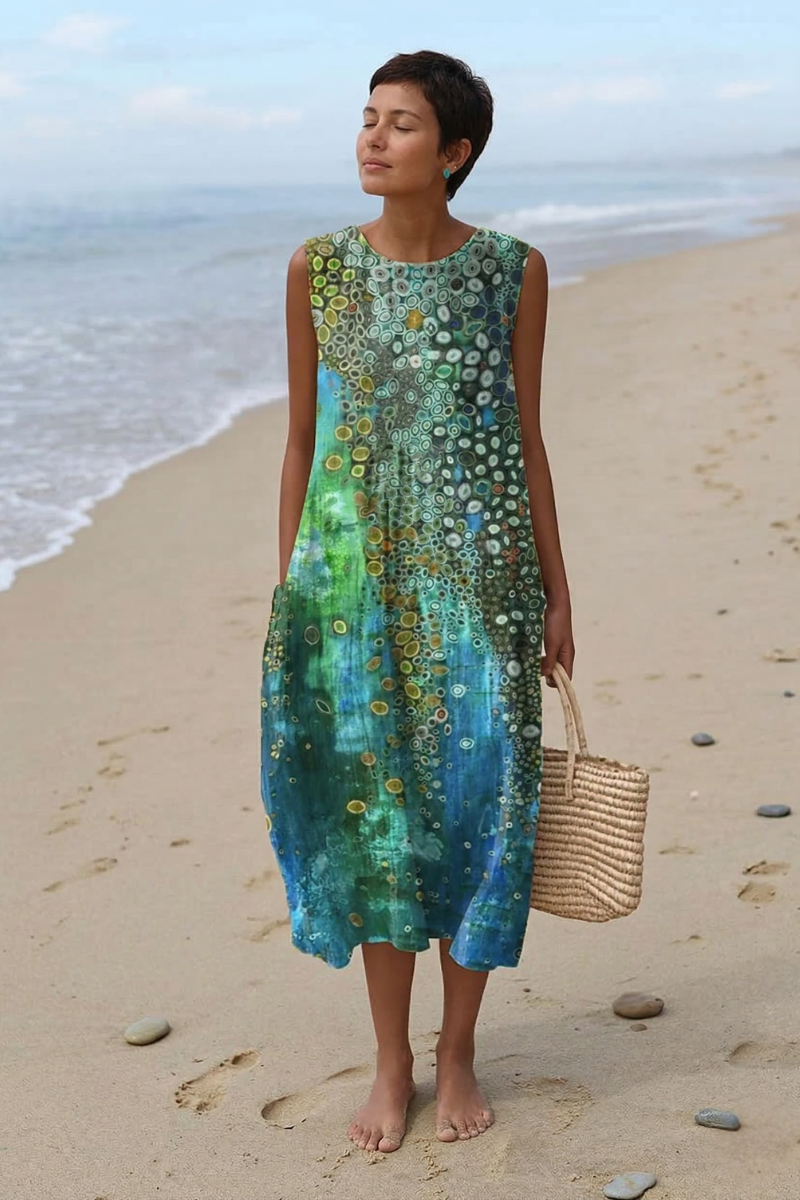 Sara | Elegáns midi ruha