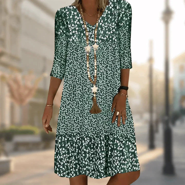 Sonnenenergie-inspiriertes Sommerkleid – Soleil