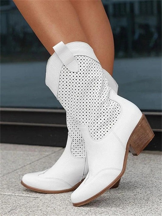 Damen Western Cowboy Stiefel | Winter