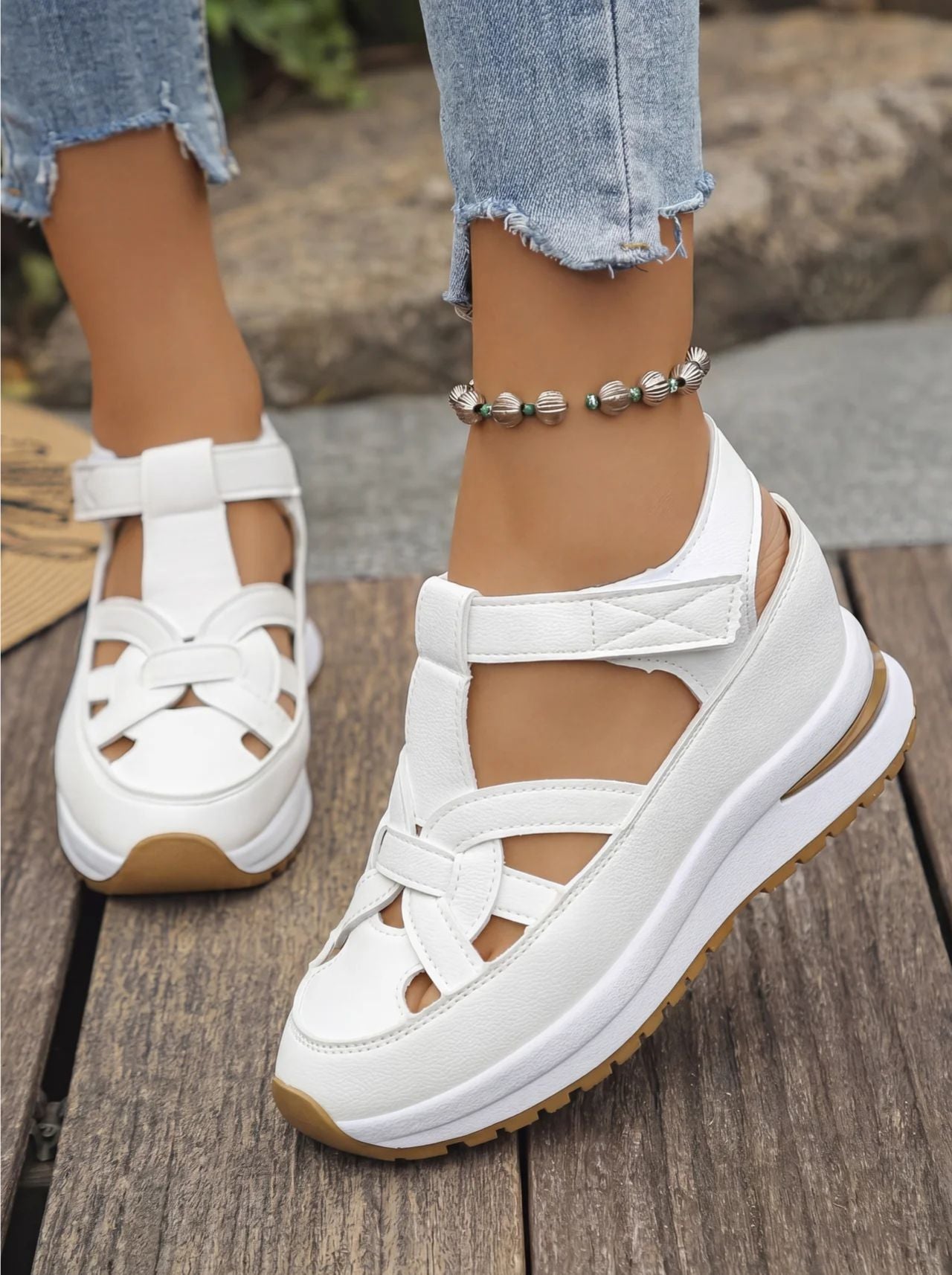 Duna | Sandales compensées confortables pour femme